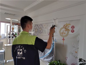 市北區金域府邸小區甲醛治理